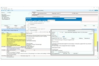 Dokumentation von E-Mails in NTX