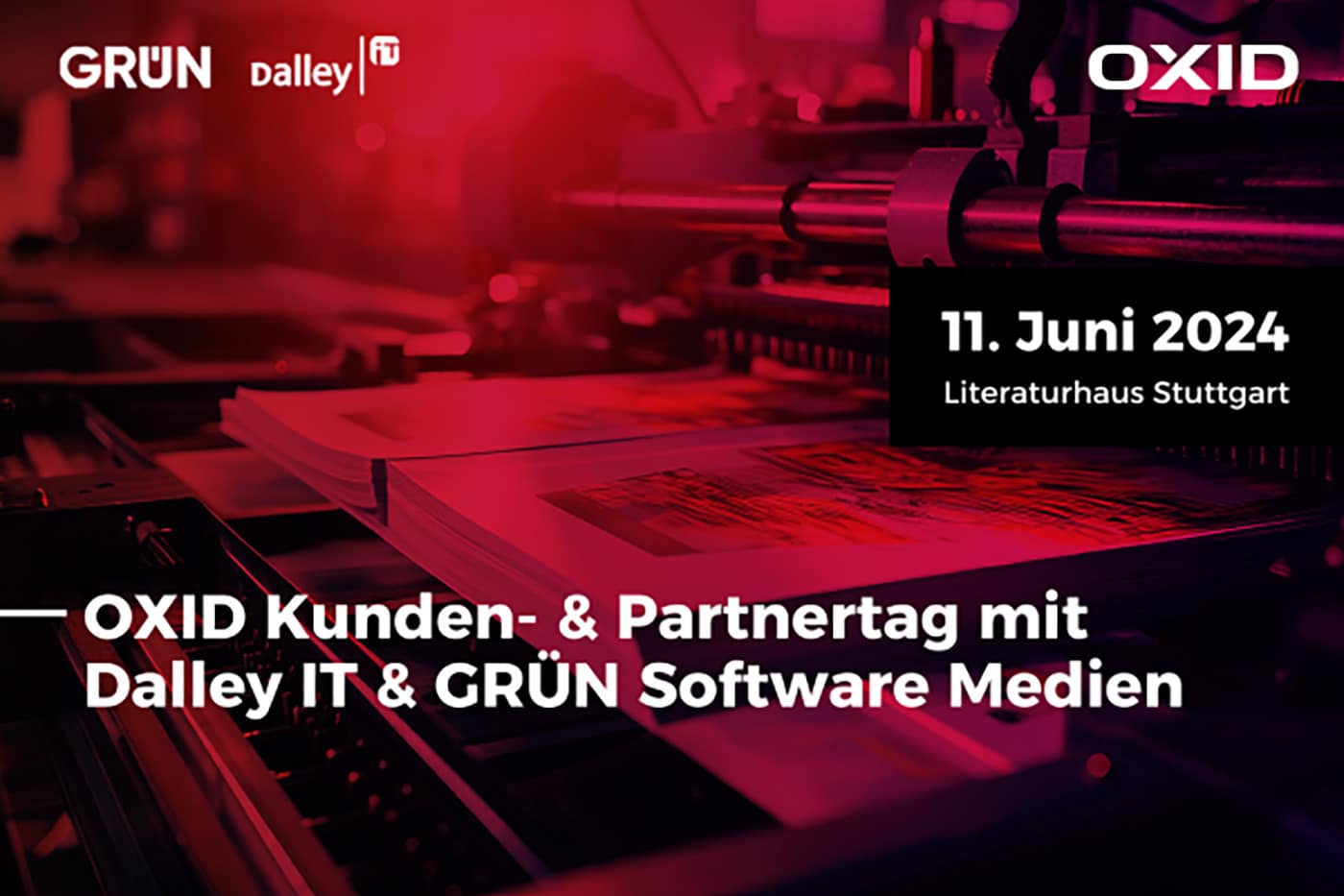 GRÜN Software Medien auf dem Partnertag der OXID ESALES AG